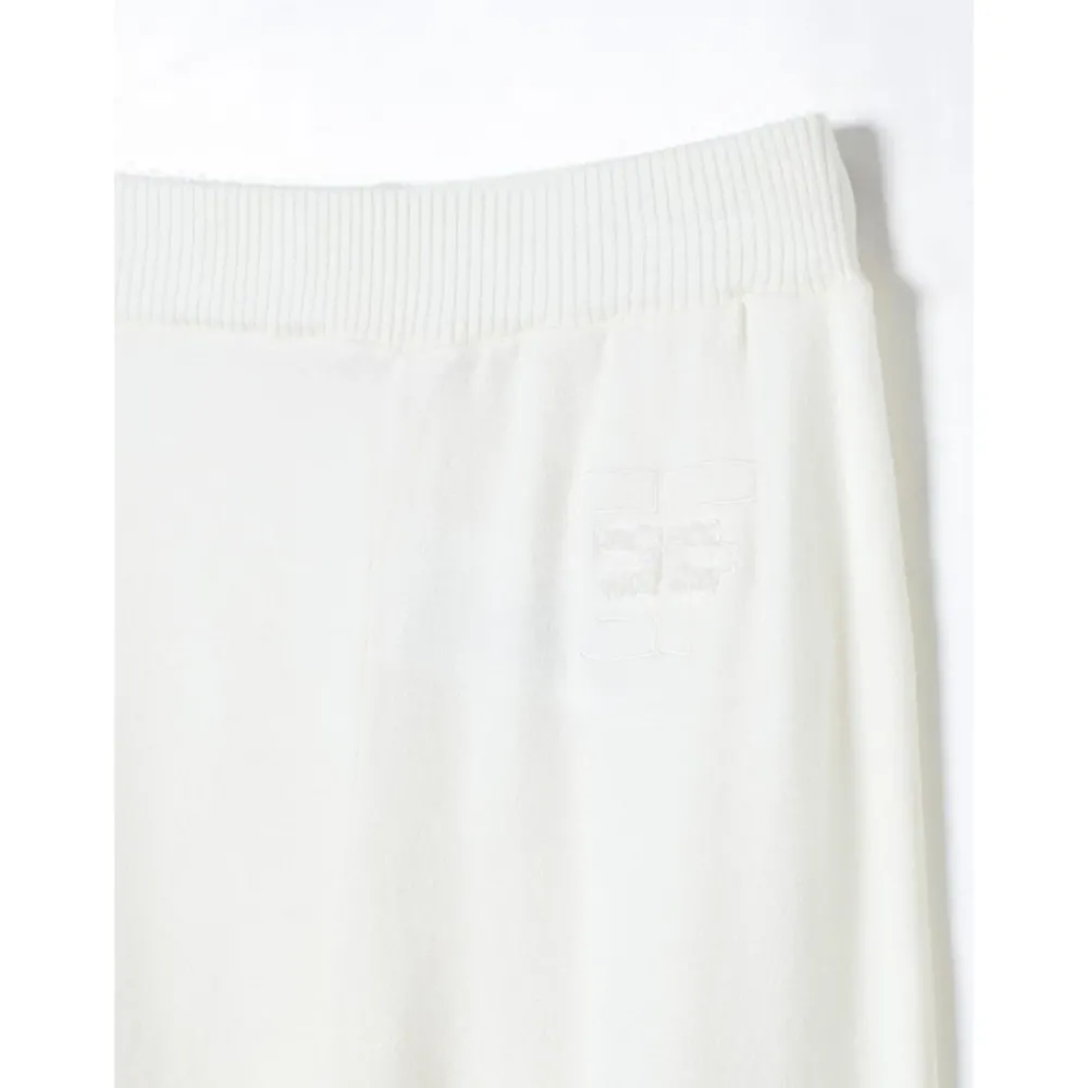 Elisabetta Franchi Stijlvolle boterkleurige broek