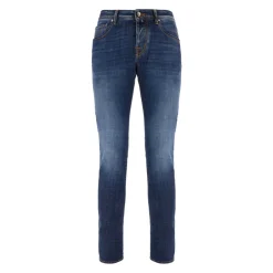 Heren Jacob Cohën Stijlvolle Broeken voor Mannen