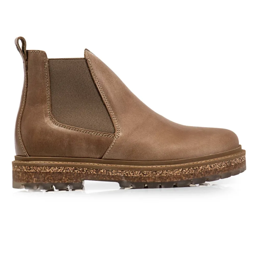 DAMES Birkenstock Stijlvolle Chelsea Boots van Nubuck Leer