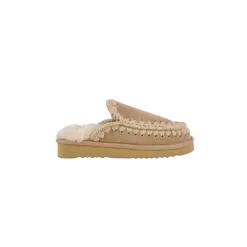 DAMES Mou Stijlvolle Clog Schoenen met Stiksels