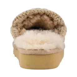 DAMES Mou Stijlvolle Clog Schoenen met Stiksels