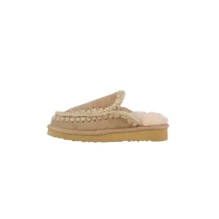 DAMES Mou Stijlvolle Clog Schoenen met Stiksels