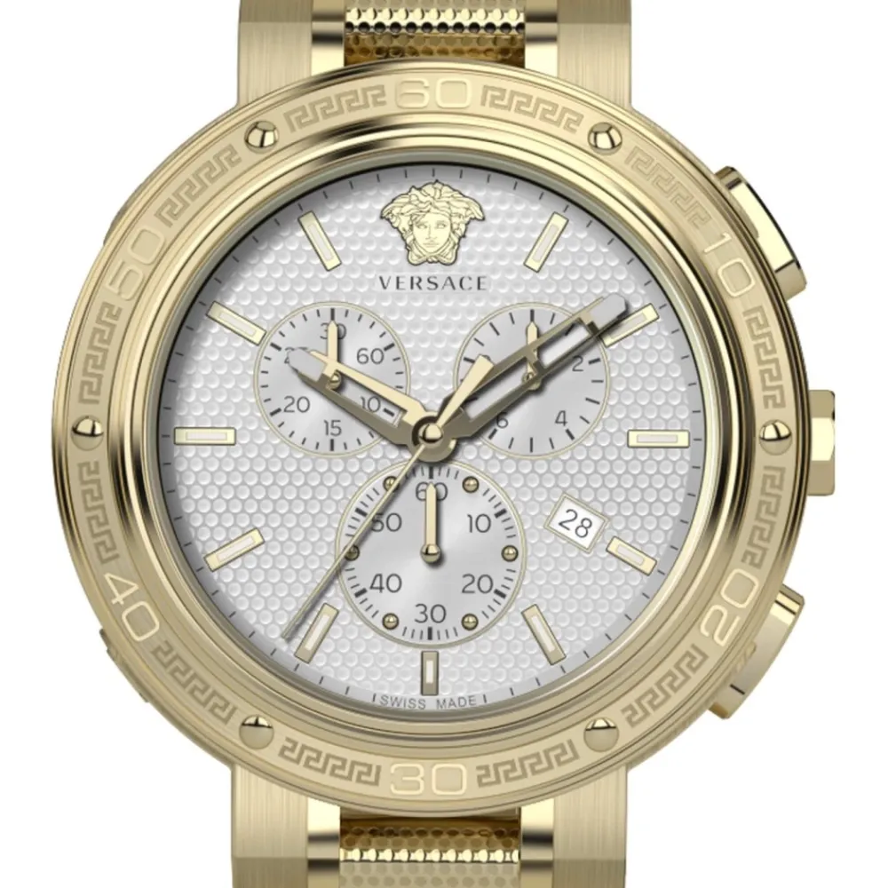 DAMES Versace Stijlvolle dames chronograaf horloge
