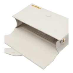 DAMES Jacquemus Stijlvolle Grijze Linnen Katoen Acryl Tas