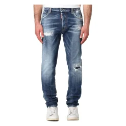 Heren Dsquared2 Jeans^Stijlvolle Jeansbroek voor Mannen