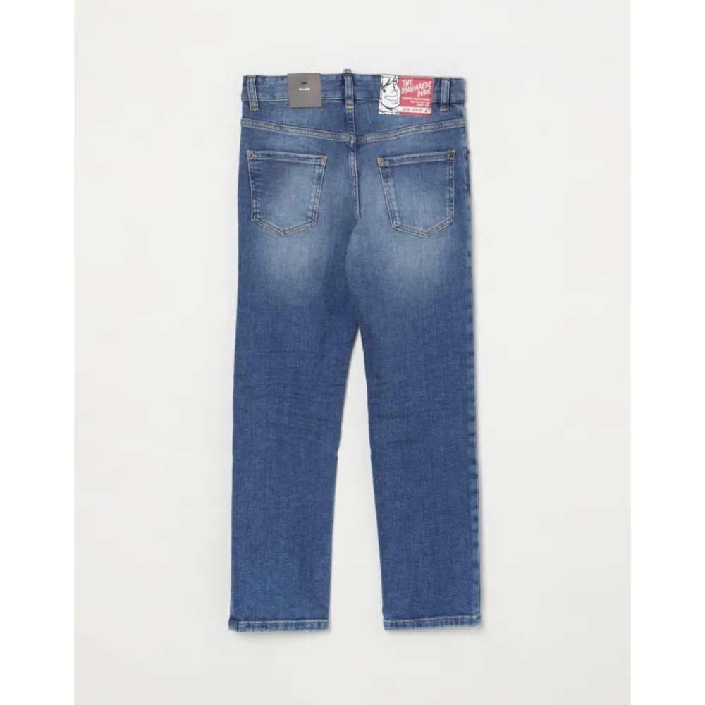 Dsquared2 Stijlvolle kinderen Straight Leg Jeans