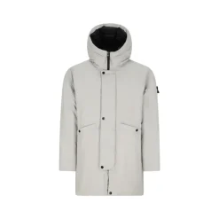 Heren Stone Island Jassen^Stijlvolle Lange Parka Jas