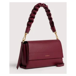 DAMES Coccinelle Handtassen^Stijlvolle leren handtas met afneembare bandjes