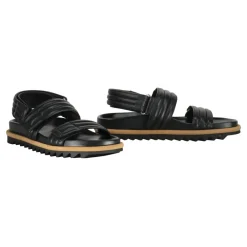 Heren Dries Van Noten Stijlvolle leren rubberen slippers sandalen