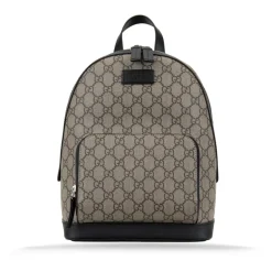 DAMES Gucci Rugzakken^Stijlvolle leren rugzak met logomotief