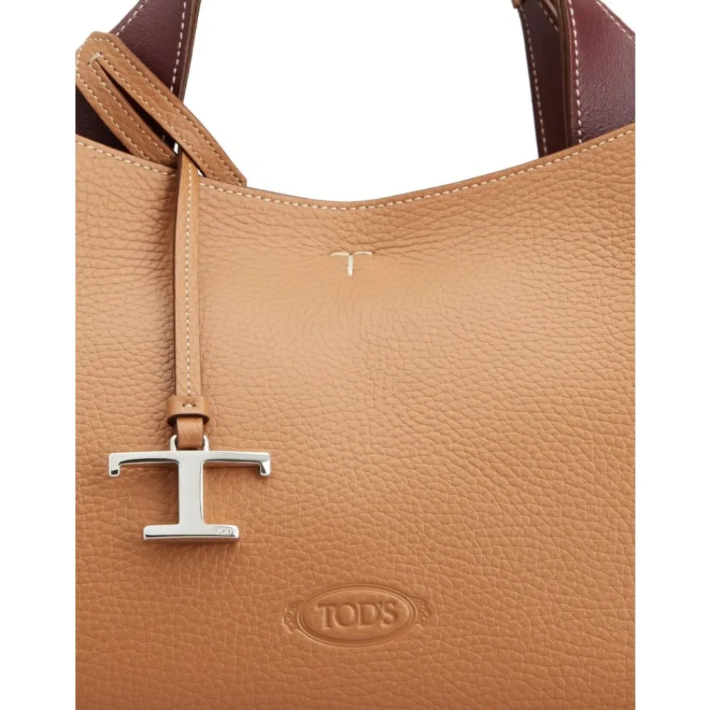 DAMES Tod's Stijlvolle Leren Tas voor Dagelijks Gebruik