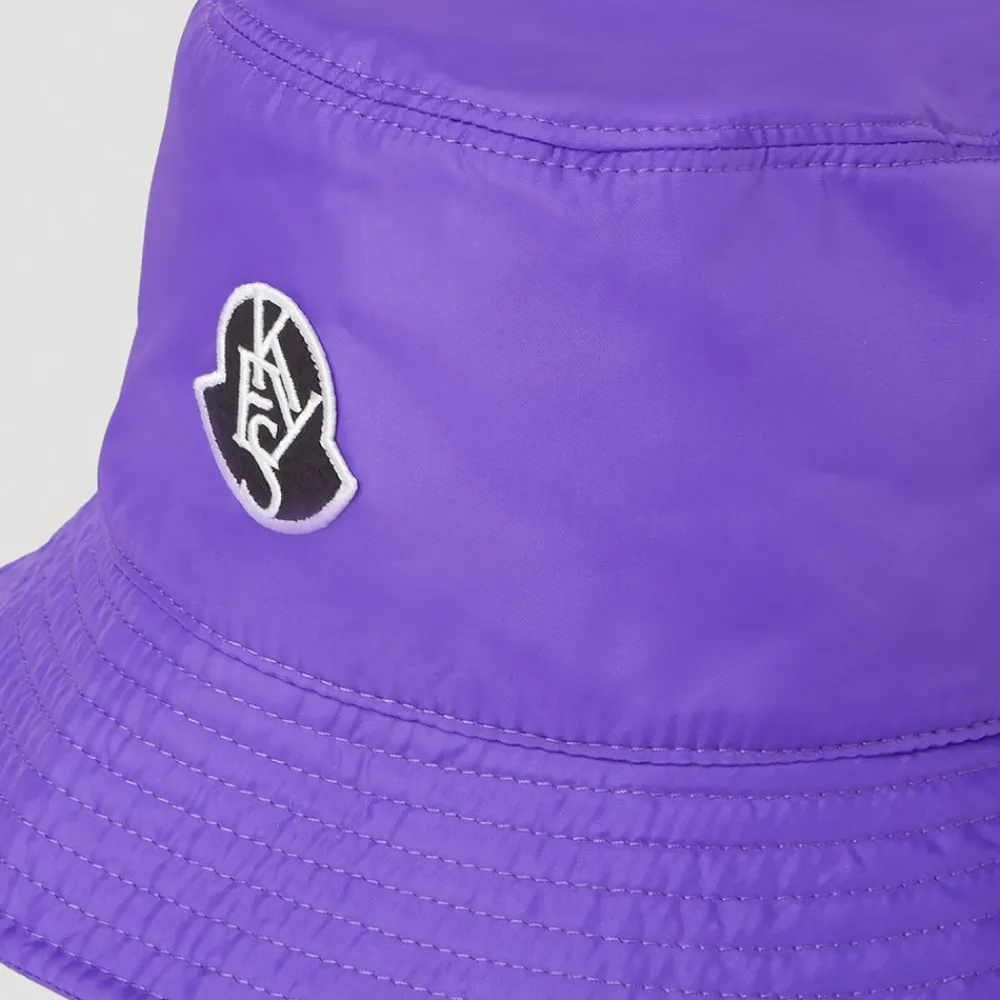 DAMES Moncler Hoeden^Stijlvolle Logo Patch Bucket Hat