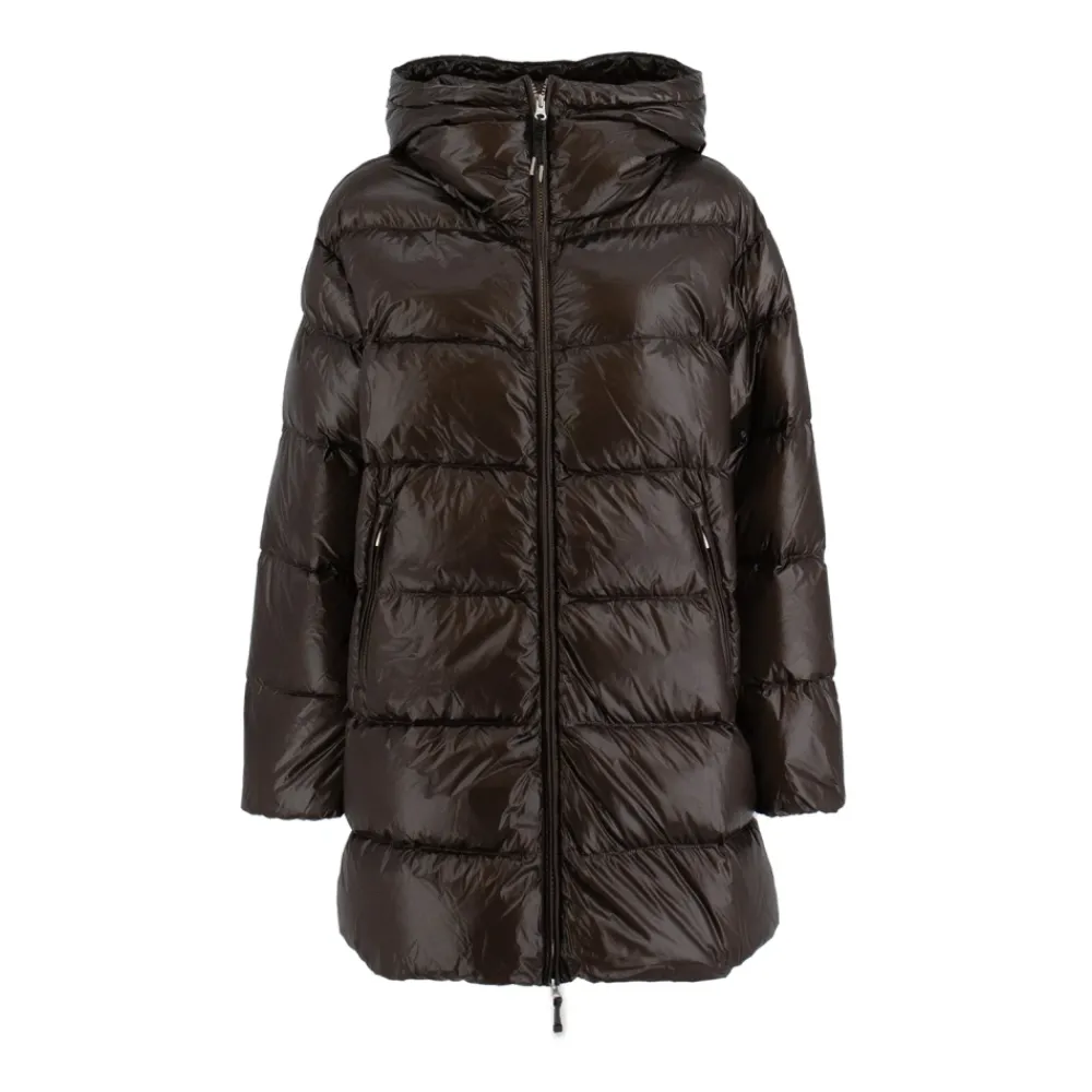 DAMES Parajumpers Jassen^Stijlvolle Nylonjas met Dubbele Rits