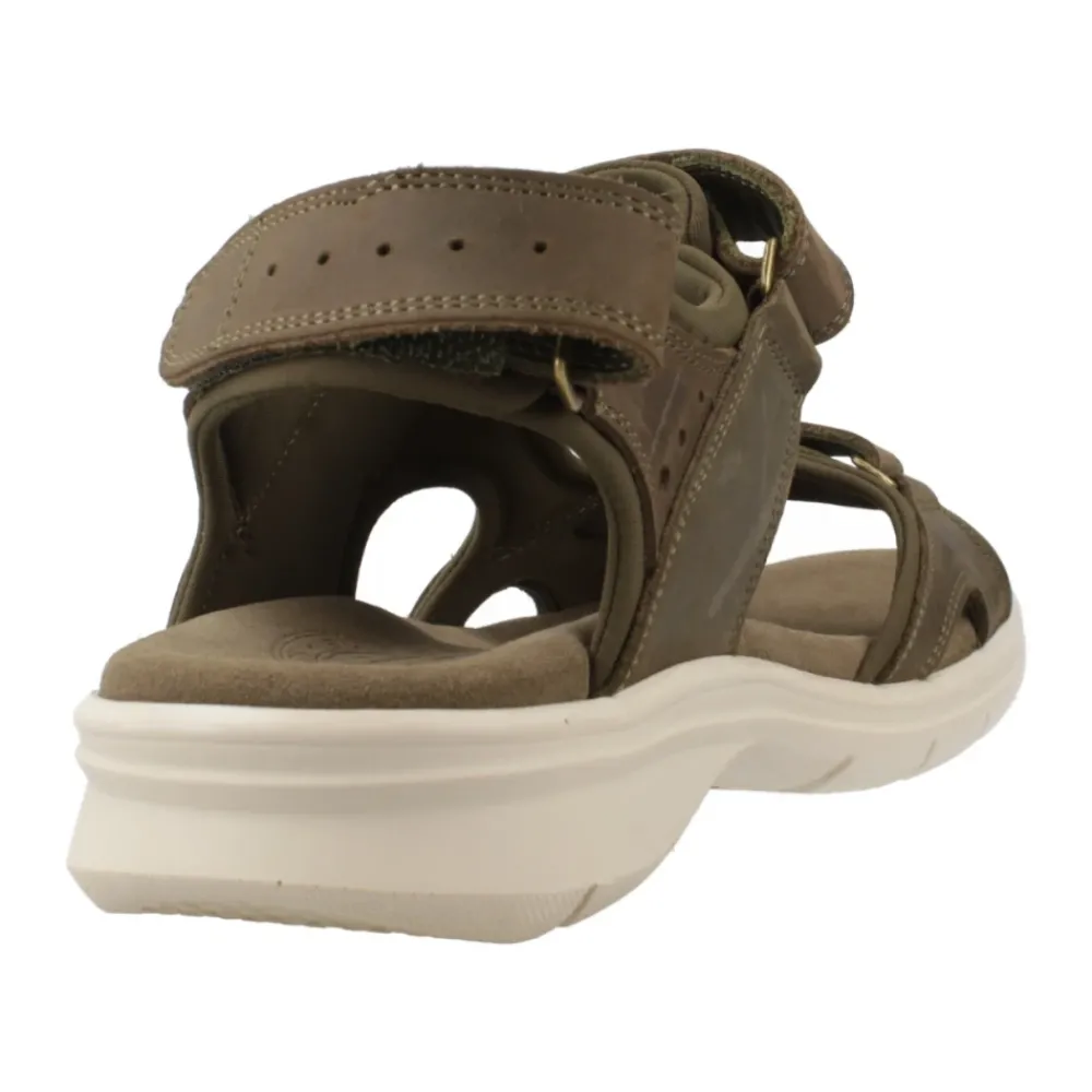 Heren Panama Jack Stijlvolle platte sandalen met plakband