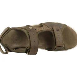 Heren Panama Jack Stijlvolle platte sandalen met plakband