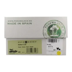 Heren Panama Jack Stijlvolle platte sandalen met plakband