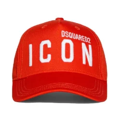 Heren Dsquared2 Petten^Stijlvolle Rode Hoeden & Mutsen