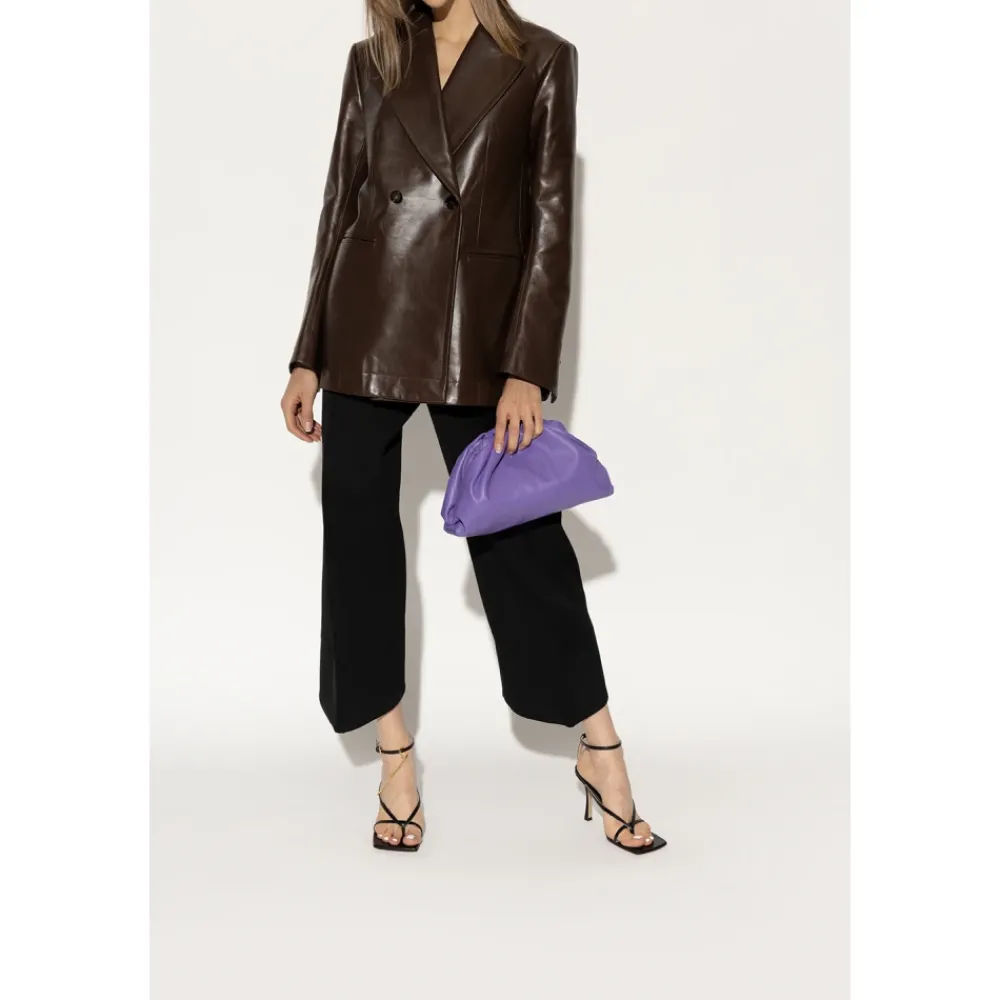 DAMES Bottega Veneta Stijlvolle Sandalen met Hak voor Zonnige Wandelingen