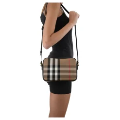 DAMES Burberry Stijlvolle Schoudertas met Rits