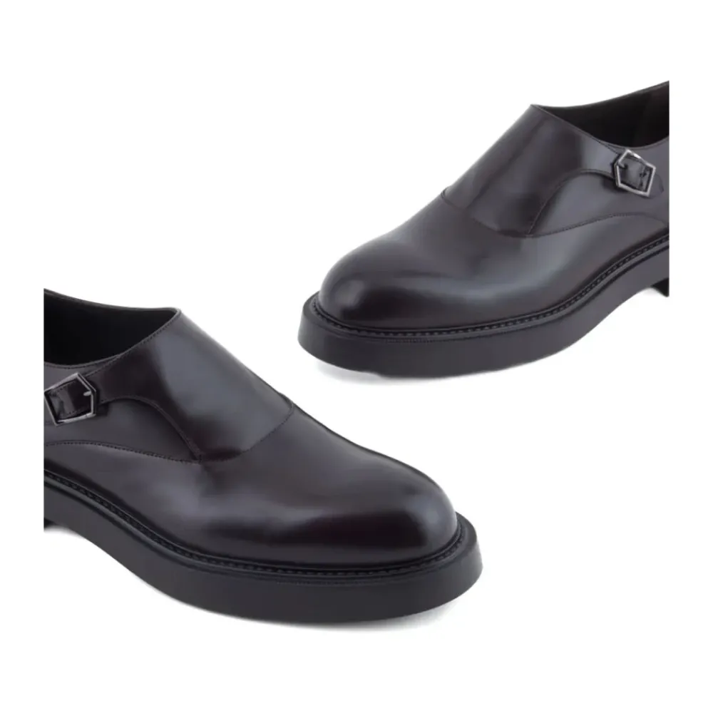 Heren Emporio Armani Stijlvolle Veterschoenen