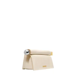 DAMES Jacquemus Clutches^Stijlvolle te tassen met lamsvacht
