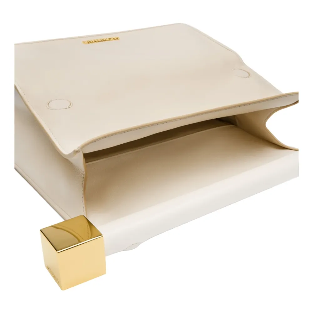 DAMES Jacquemus Clutches^Stijlvolle te tassen met lamsvacht