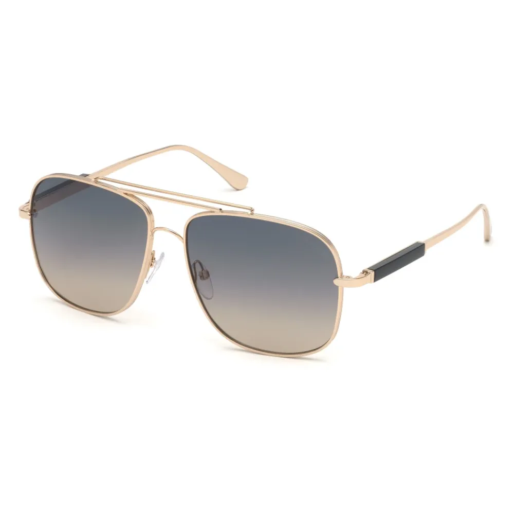 Heren Tom Ford Stijlvolle zonnebril FT0669 JUDE 28B