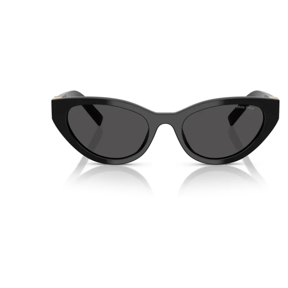 DAMES Miu Miu Stijlvolle zonnebril in goudkleur