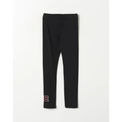 Elisabetta Franchi Broeken & Jeans^Stijlvolle e legging met patch