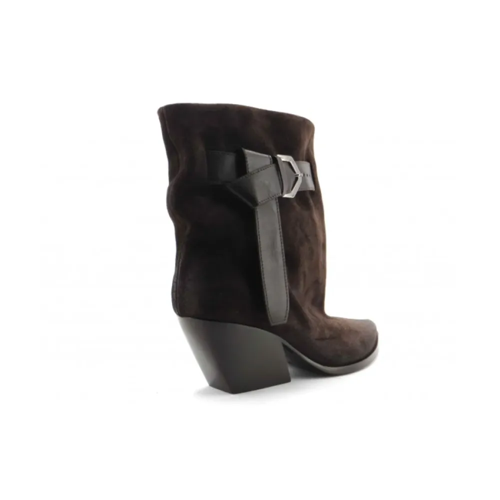 DAMES Elena Iachi Laarzen^Stivaletto Texano