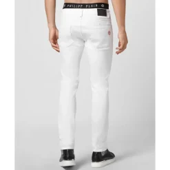 Heren Philipp Plein Jeans^Stone Washed 5-Pocket Jeans