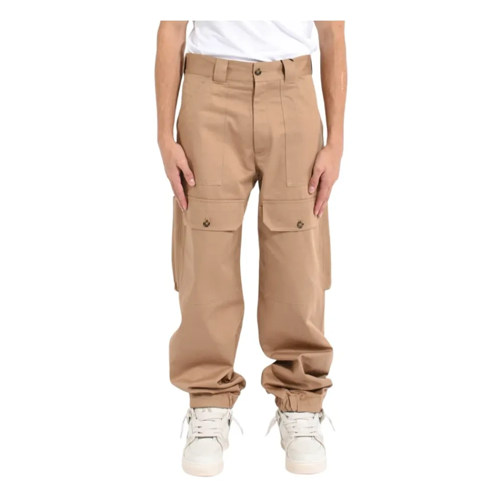 Heren MSGM Broeken^Straight Trousers