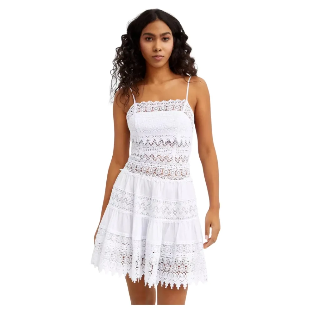 DAMES Charo Ruiz Ibiza Jurken^Strapless Lace Dress