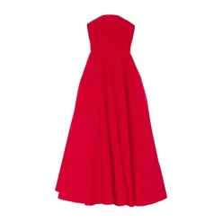 DAMES Solace London Jurken^Strapless Maxi Jurk