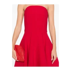 DAMES Solace London Jurken^Strapless Maxi Jurk