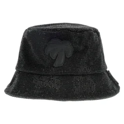 DAMES Palm Angels Hoeden^Strass Bucket Hat