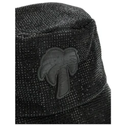 DAMES Palm Angels Hoeden^Strass Bucket Hat