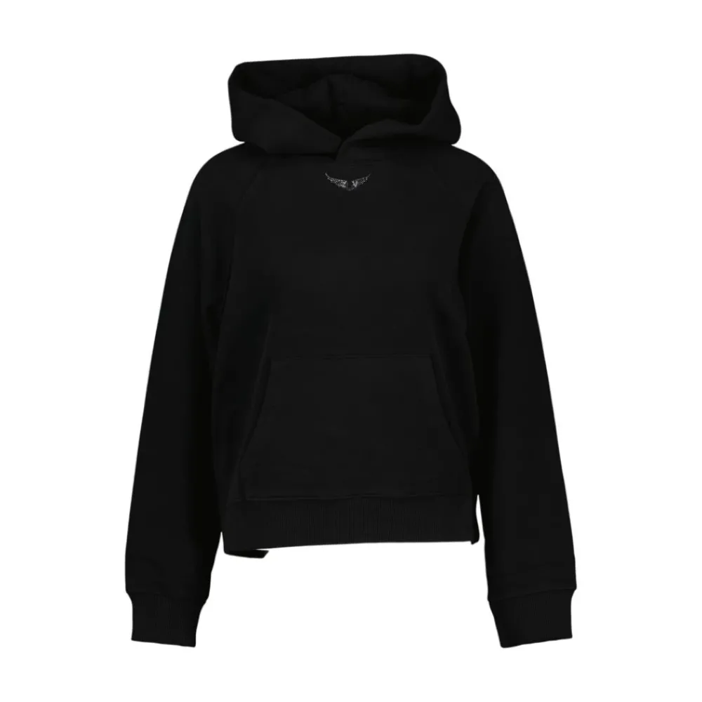 DAMES Zadig & Voltaire Strass Sweat Top in Katoen