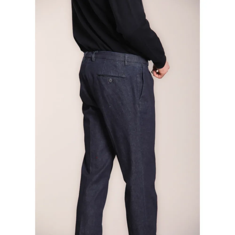 Heren Mason's Stretch denim chino broek regular fit