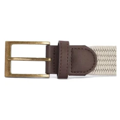 Barbour Riemen En Bretels^Stretch Nevis Riem met Kunstleer