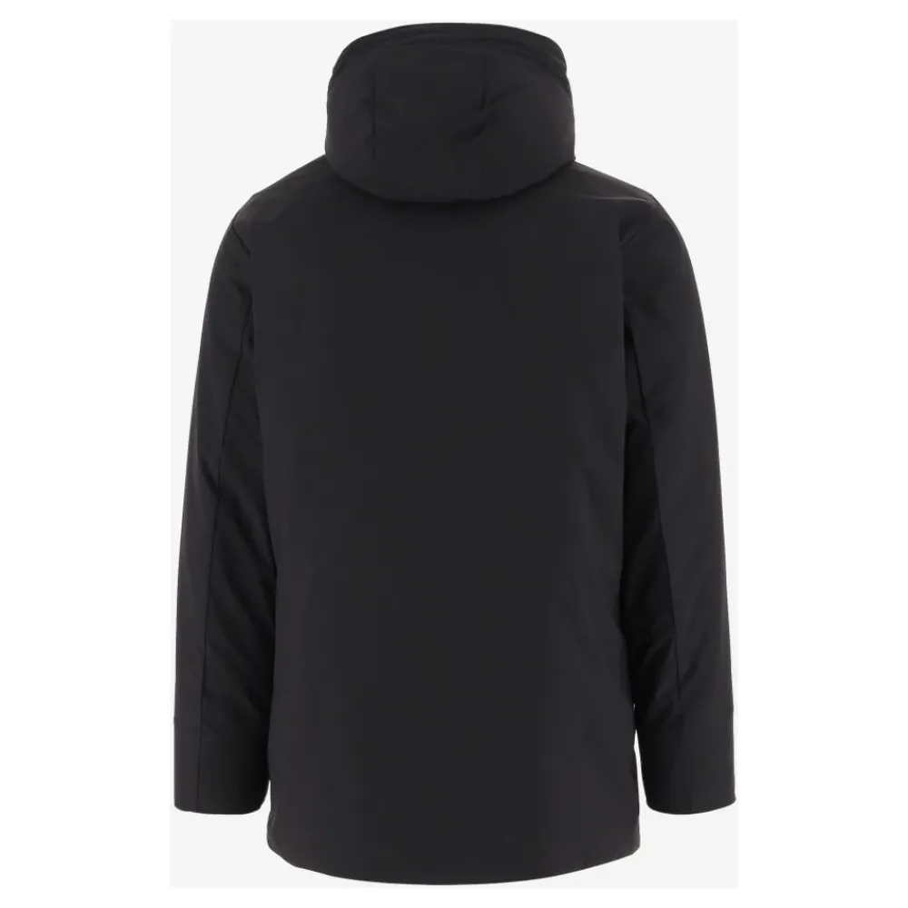 Heren Woolrich Jassen^Stretch Nylon Hooded Parka Jas