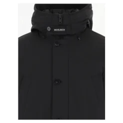 Heren Woolrich Jassen^Stretch Nylon Hooded Parka Jas
