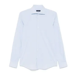 Heren Fay Stretch overhemd met Franse kraag