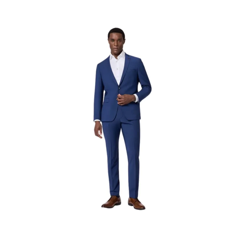 Heren ROY ROBSON Kostuums^Stretch Wool Blend 2-Button Suit