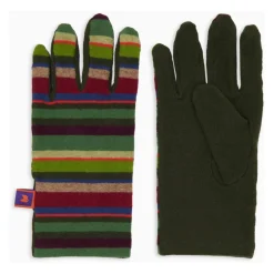 Heren GALLO Striped Fleece Gloves