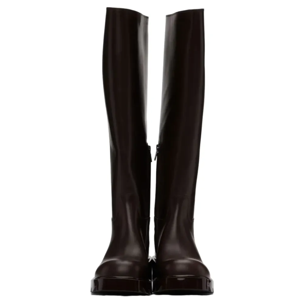 DAMES Bottega Veneta Laarzen^Strut Hoge Laarzen
