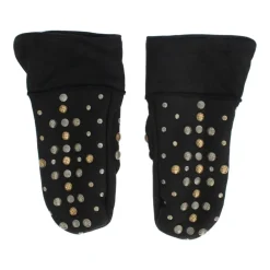 Heren Dolce & Gabbana Studded Shearling Handschoenen - Zwart