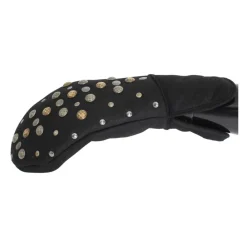 Heren Dolce & Gabbana Studded Shearling Handschoenen - Zwart