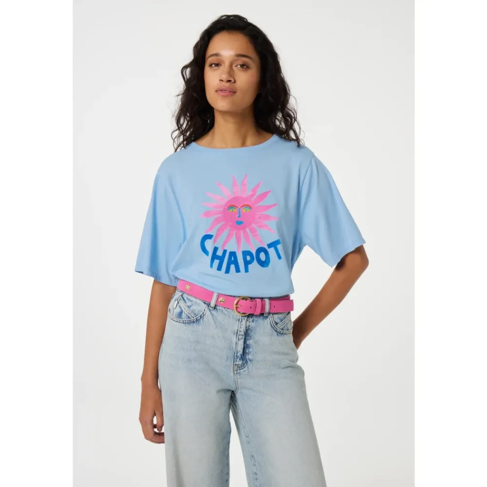 DAMES FABIENNE CHAPOT Riemen^Studded Sun Belt