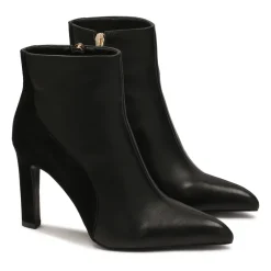 DAMES Kazar Enkellaarsjes^Suède en gladleren laarzen